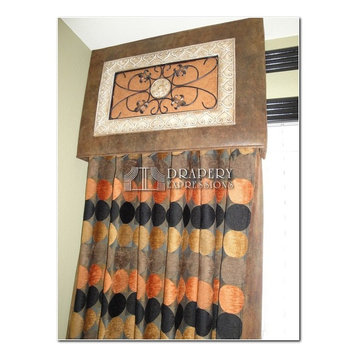 Office Room Cornice Boards Window Treatment