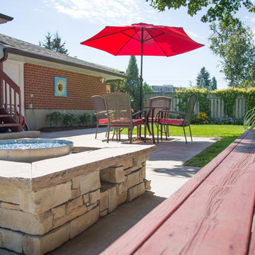 Back yard oasis in Toronto