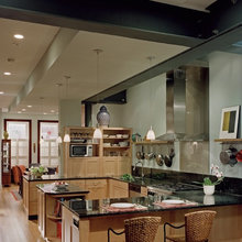 U shaped kitchen
