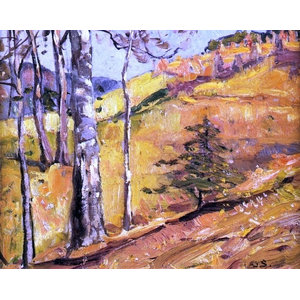 Ready2hangart Wind Tossed Autumn Leaves By Norman Wyatt Jr Canvas Art Contemporary Prints And Posters By Ready2hangart