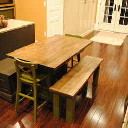 Fine Trestle Table - Dining Chairs