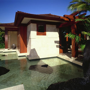 Zen home design photo in Hawaii