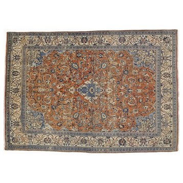 Vintage Persian Mahal Rug, 09'00 X 12'10