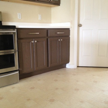 Belly's Kitchen Painted Kitchen Java Espresso Moder Contemporary