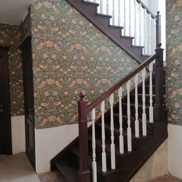Деревянная  лестница