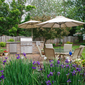 Outdoor Grilling Station