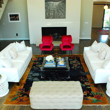 Open Spaces Entry, Dining, and Living Room