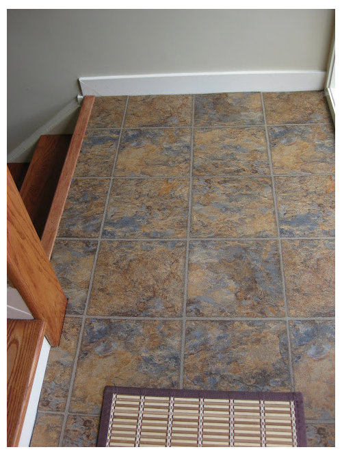 My Peel And Stick Tile Entryway