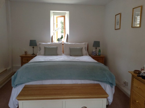Feature wall - with a window in it? | Houzz UK
