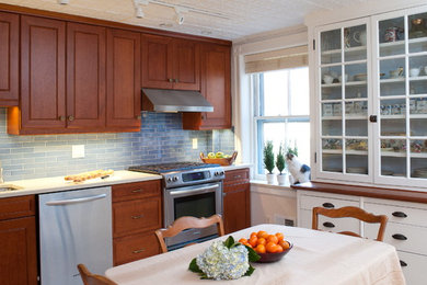 Kitchen - traditional kitchen idea in New York