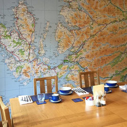 Ordnance Survey Wallpaper Map for Seadrift B & B - Wallpaper