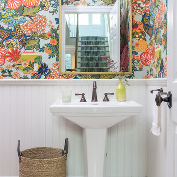 Transitional Powder Room