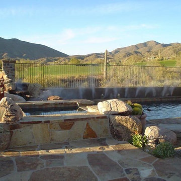 Outside patio