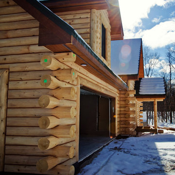 Flowage Log Home