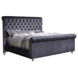 Traditional Sleigh Beds by Furniture Import & Export Inc.