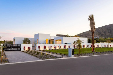 Trendy home design photo in Phoenix