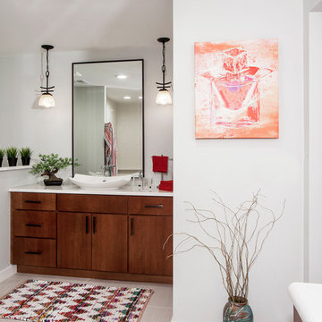 A Chic Ann Arbor Master Bathroom Remodel