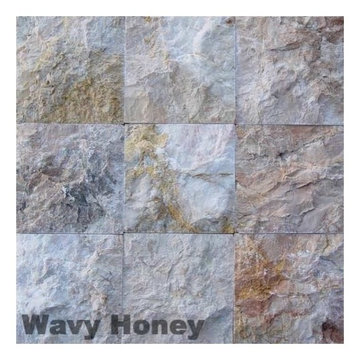 Split Face - Wavy Honey 12" x Random