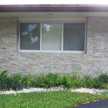After (SHIMLA WHITE Format 2 Natural Stone Wall Panels)