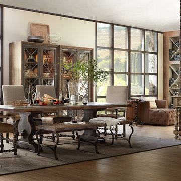 Hill Country Trestle Dining Table from Hooker Furniture