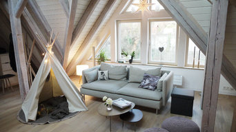 Vorher - Nachher: Dachgeschossausbau im nordischen Style