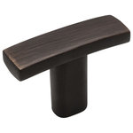 Cosmas - Cosmas 2363ORB Oil Rubbed Bronze Subtle Arch Cabinet T Knob - Manufacturer: Cosmas