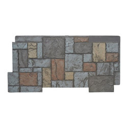149-JAGGED CASTLE STONE WALL PANEL - Wall Panels