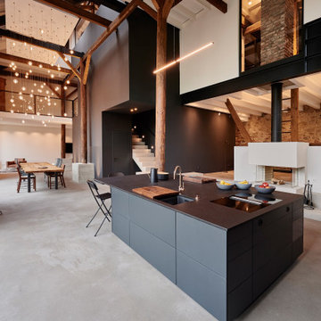 Wohnen in historischer Scheune