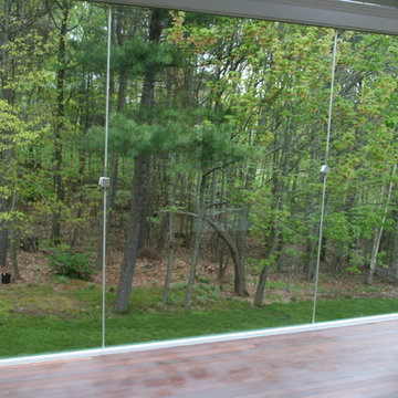 Screen Porch to Sunroom Conversion