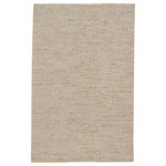 Jaipur Living - Jaipur Living Merrow Handmade Solid Light Brown/Silver Area Rug 8'X10' - The handwoven Sorrel collection presents an assortment of natural designs, softened with luxe viscose and wool. The Merrow area rug features a beautiful weave that combines jute with viscose and wool blend for an intriguing accent piece. This globally inspired area rug fits perfectly in low traffic areas of the home, such as bedrooms, dining areas, formal living rooms, and sitting rooms.