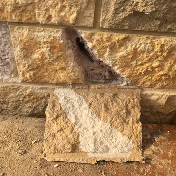 High Stress Corner Stone Repairs