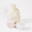 Dotted Sake Cups and Jug, Set of 3