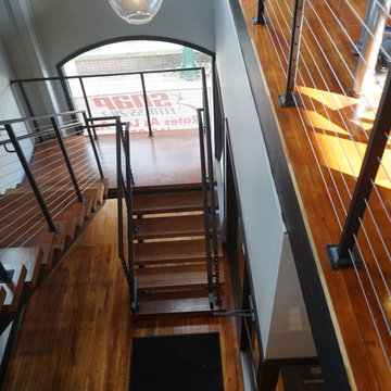 Shape Fitness Cable Wire Railing Job, Worthington, Ohio