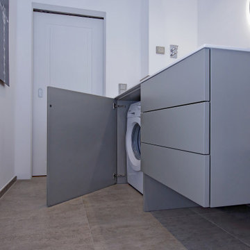 Aus einem Badezimmer wird ein Duschbad im Münchner Osten