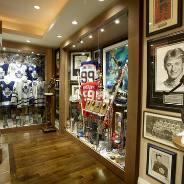 Memorabilia Display & Entertainment Space