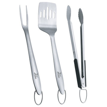 3 Piece Barbeque Grill Tool Set