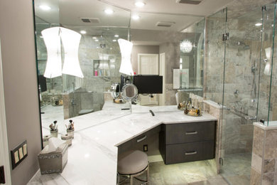 Inspiration for a bathroom remodel in Cleveland