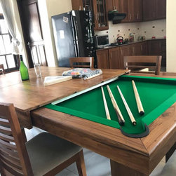 Multi Use Pool Tables- combo with Dining Tables and TT Tables - Dining Table Sets
