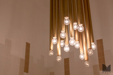 Example of a minimalist entryway design in Salt Lake City