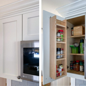 Project Blue and Beyond Kitchen & Bath Remodel in Wakefield MA