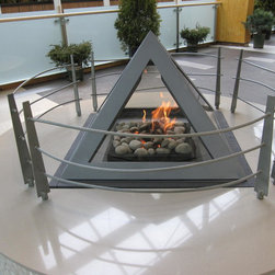 Complicated Simplicity Custom Fireplace - Fire Pits