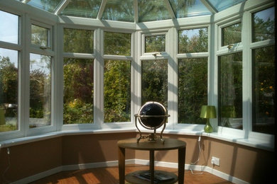Traditional conservatory in London.