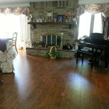 Laminate type flooring