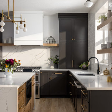 Finding Balance with Wood and Paint - Kitchen Remodel