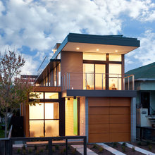 narrow modrn homes