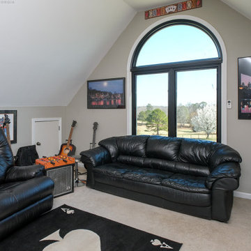 New Black Windows in Terrific Room - Renewal by Andersen Georgia