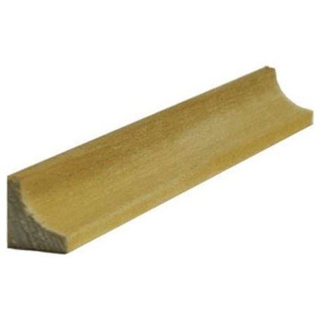 EWCC11 Cove Molding 1/2" x 1/2" Trim. Unfinished, Poplar, 94"