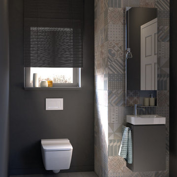 Global Inspired Master Bath