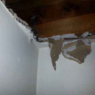 Plaster Ceiling, Drywall Makeover