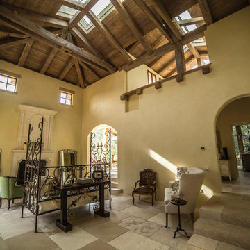 venetian plaster livingroom